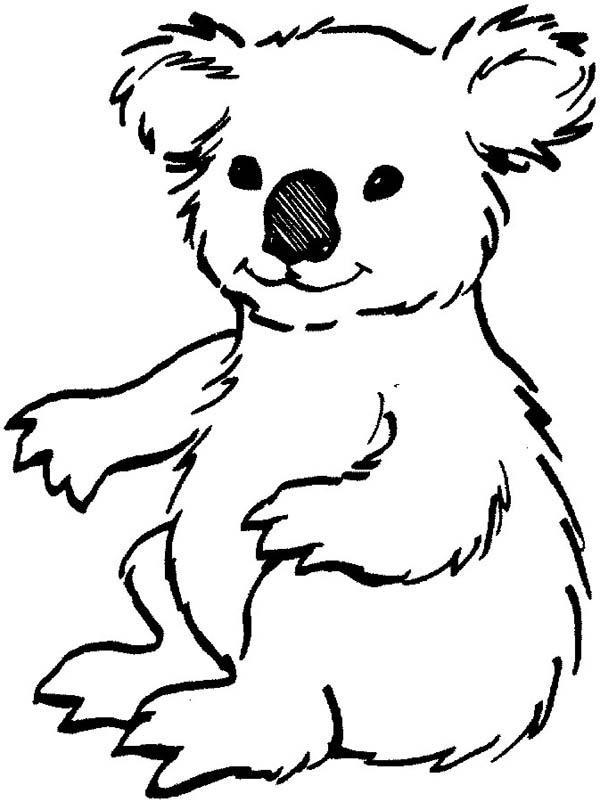 600x802 Excellent Inspiration Ideas Koala Coloring Pages For Adults Ballet