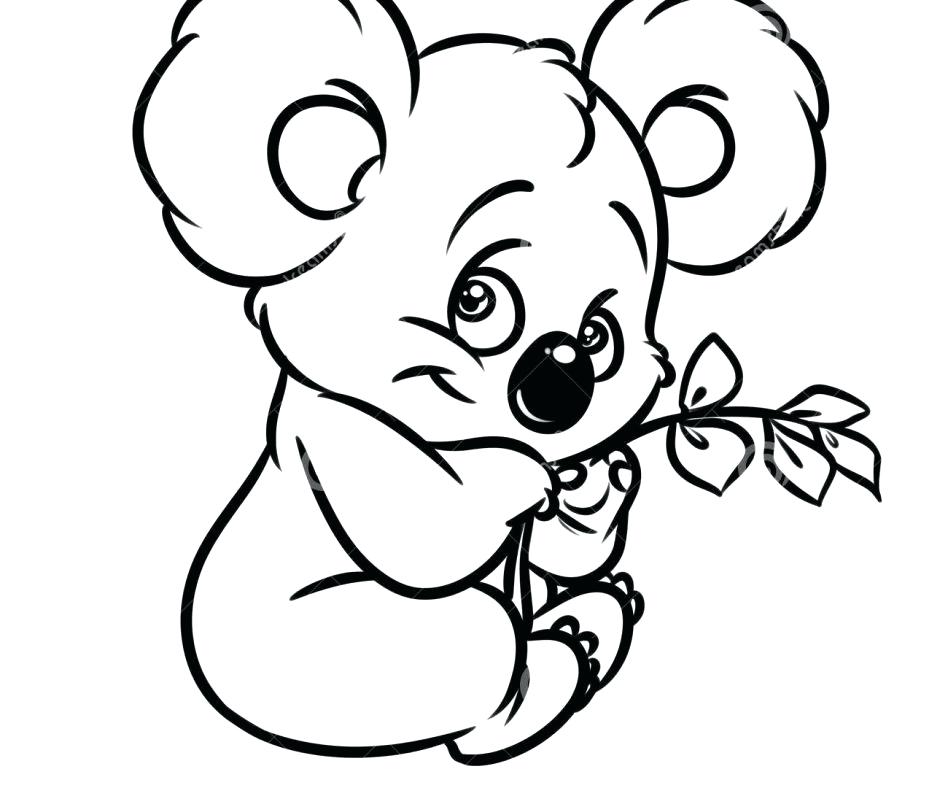 948x788 Koala Coloring Pages