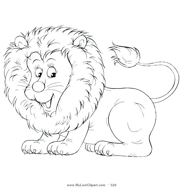 618x630 Baby Lion Coloring Pages Lion Color Sheet Awesome Lion Color Page
