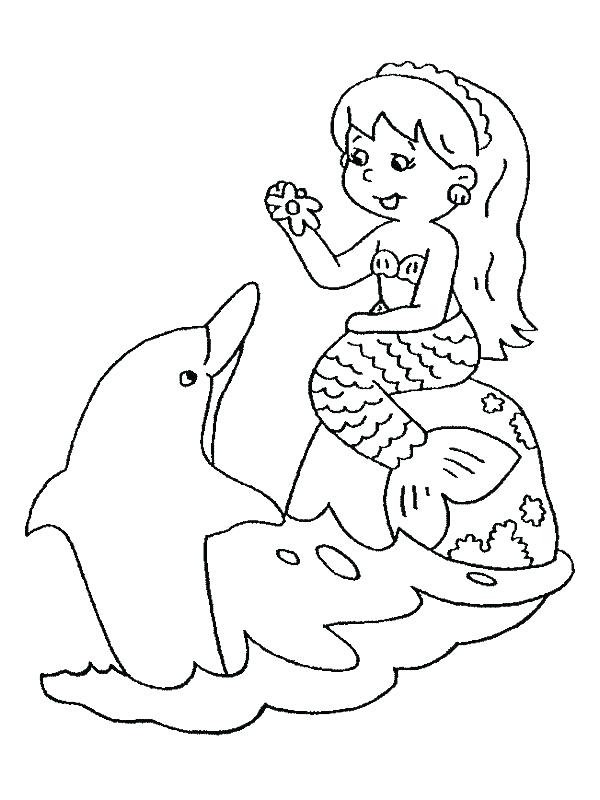 600x800 Printable Mermaid Coloring Pages Detailed Packed With Baby Littl