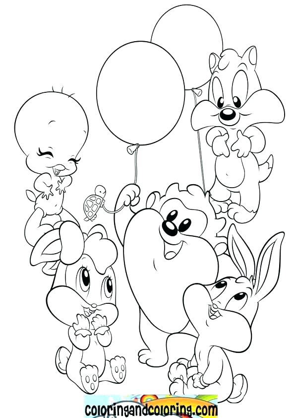 595x842 Baby Looney Toons Coloring Pages