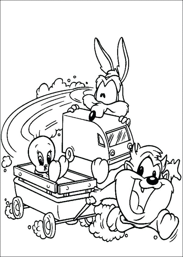 600x840 Baby Looney Tunes Coloring Pages