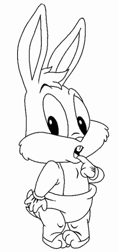 236x496 Baby Looney Tunes Taz Coloring Pages