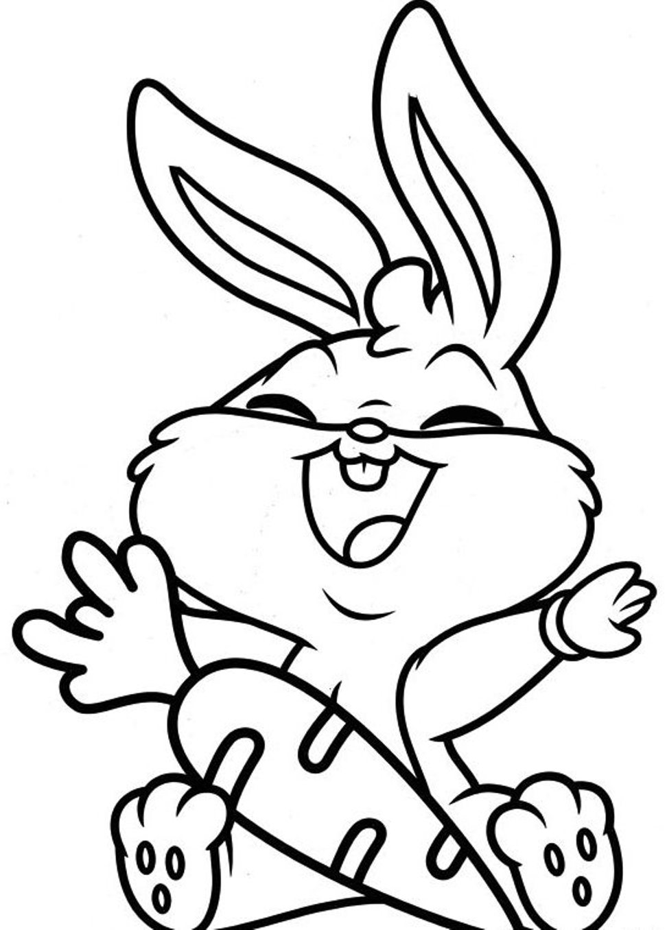 972x1356 Monumental Baby Looney Tunes Taz Coloring Pages Bugs With Heart