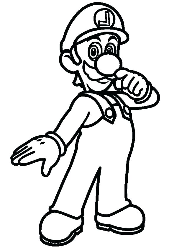 600x840 Baby Luigi Colouring Pages Baby Coloring Pages Coloring Pages