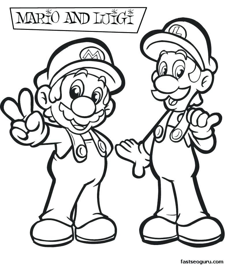 793x915 Baby Luigi Coloring Pages Download And Or Print Printable