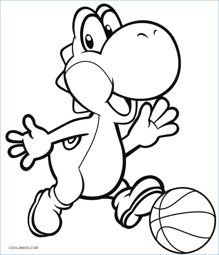 744x867 Baby Mario Coloring Pages