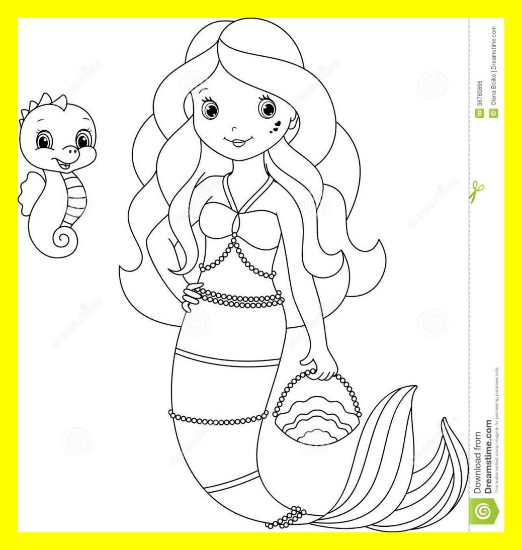 1038x1094 Stunning Cute Unicorn Coloring Pages Pic Of Baby Mermaid Style