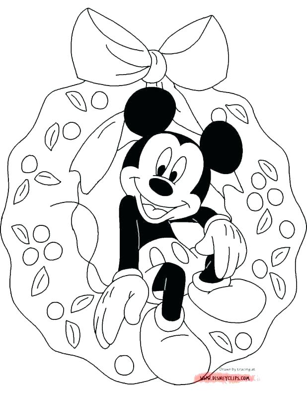 618x790 Mickey Mouse And Friends Coloring Pages
