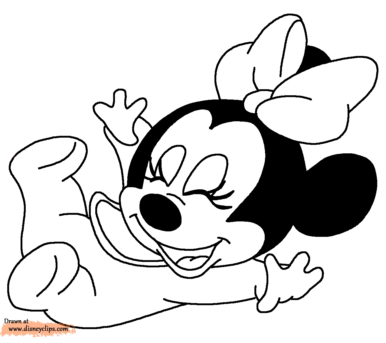 1276x1134 Baby Mickey Mouse Coloring Pages