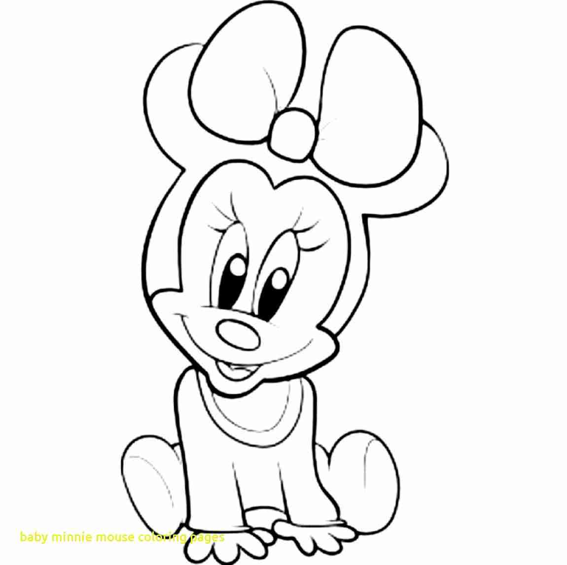 1150x1147 Baby Mickey Mouse Coloring Pages Studynow Me Amazing Minnie Page