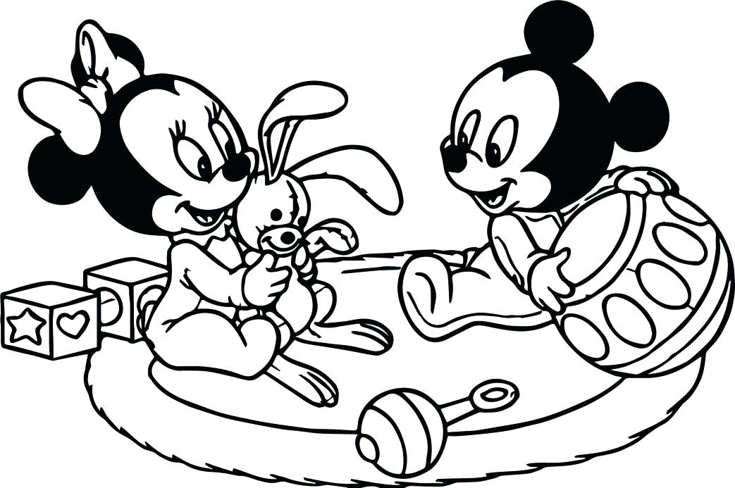 1043x693 Coloring Pages Of Minnie Mouse Mickey And Mouse Coloring Pages