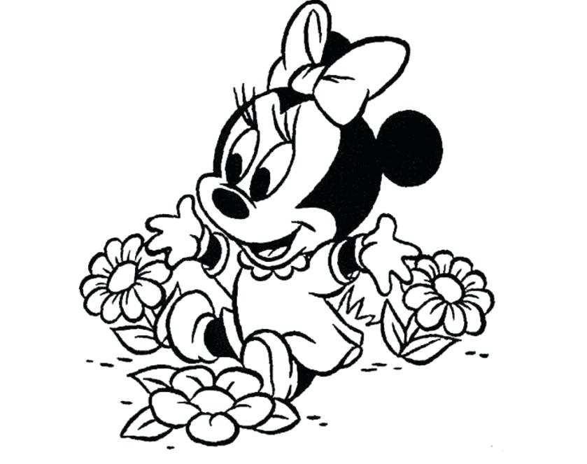 839x663 Coloring Pages Of Baby Mickey Coloring Pages Of Baby Mickey Mouse