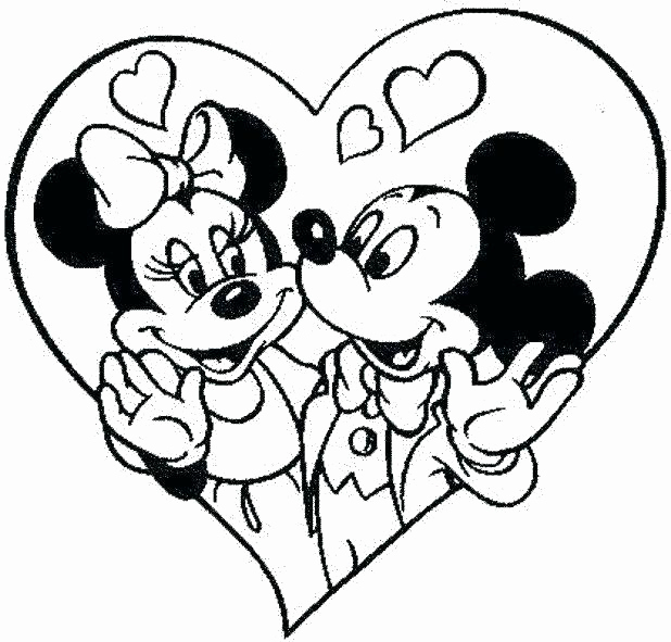 618x591 Minnie Coloring Page Azzahraafo Baby Mickey Coloring Pages