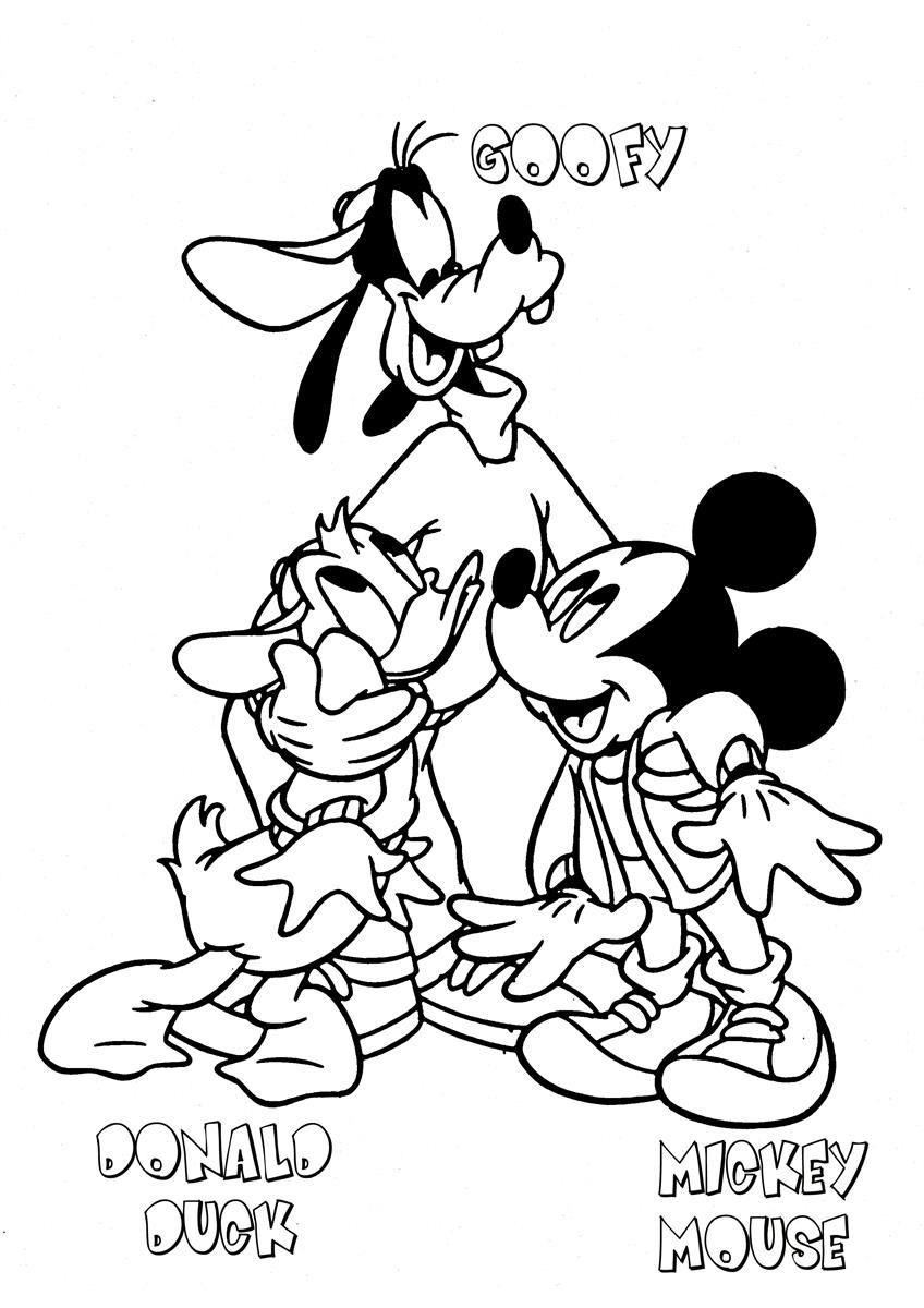 848x1200 Mickey Mouse And Friends Printable Mickey Mouse Friends
