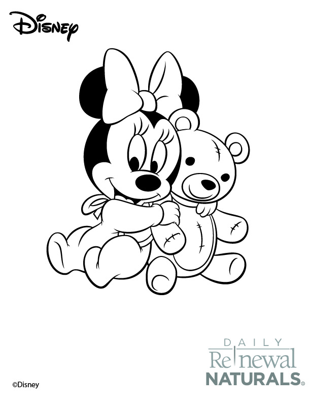 613x792 Baby Mickey Mouse Coloring Pages