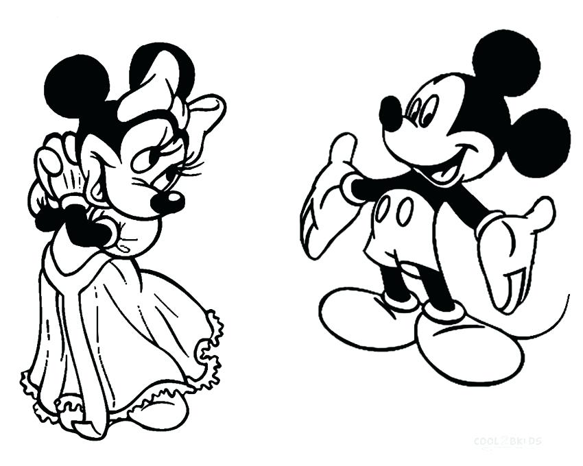 850x680 Mickey Mouse Coloring Pages Awesome Mickey Mouse Coloring Page