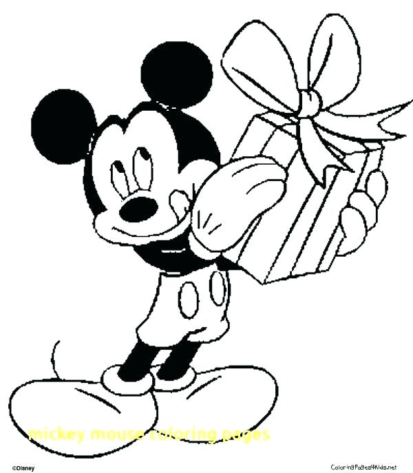 600x687 Mickey Mouse Coloring Sheets S Baby Mickey Mouse Christmas