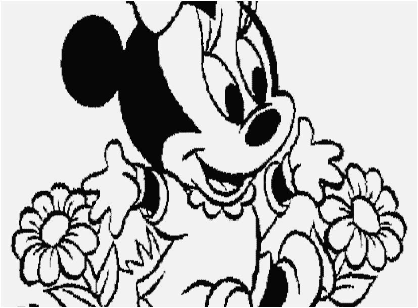 827x609 Mickey Mouse Coloring Book Design Delivered Baby Minnie Mouse