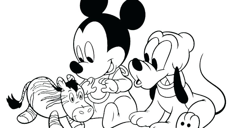 770x430 Mickey Mouse Coloring Page Birthday Mickey Mouse Coloring Pages