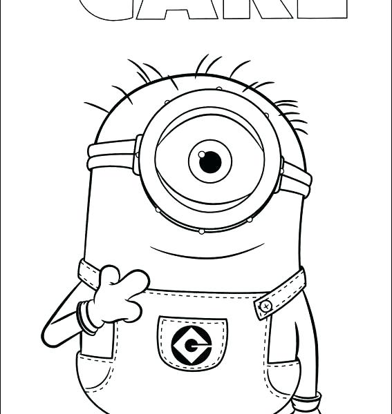 Baby Minion Coloring Pages at GetDrawings | Free download