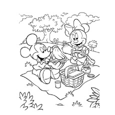 230x230 Top Free Printable Cute Minnie Mouse Coloring Pages Online