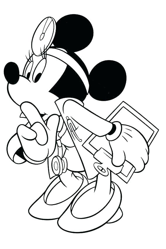 567x850 Baby Minnie Coloring Pages Mouse Coloring Sheets Baby Mouse