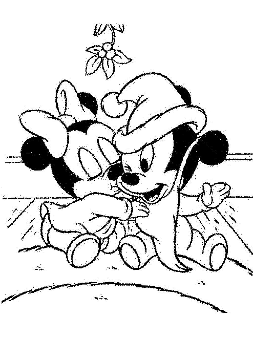 Baby Minnie Mouse Coloring Pages at GetDrawings | Free download