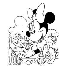 230x230 Top Free Printable Cute Minnie Mouse Coloring Pages Online