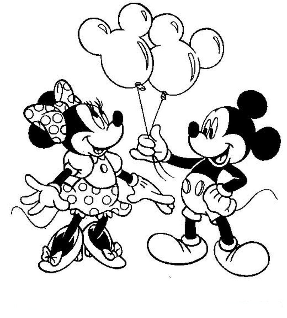 1000x1106 Baby Minnie Mouse Coloring Page Wagashiya