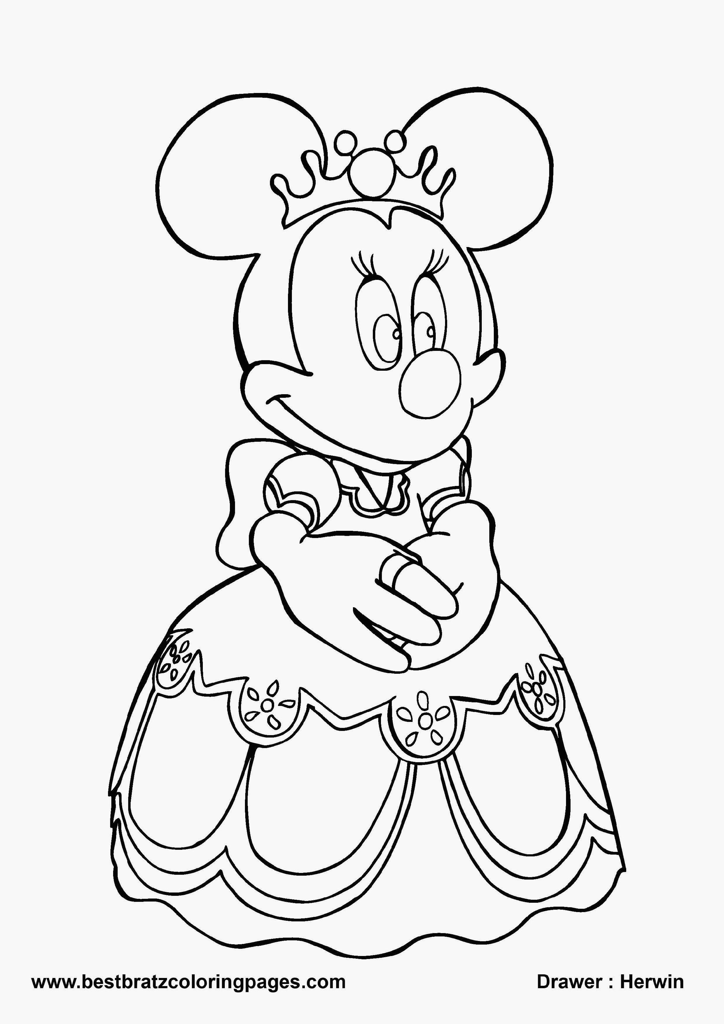 2406x3403 Baby Minnie Mouse Coloring Pages Getcoloringpages Collection