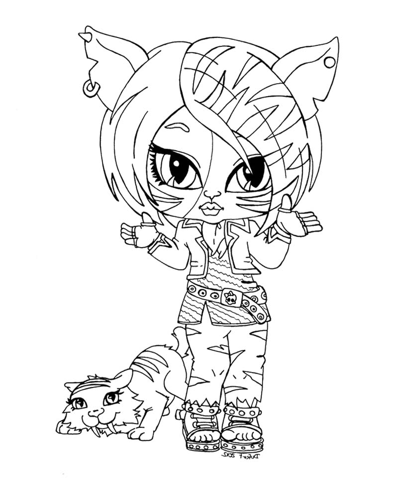 800x978 Monster High Coloring Pages Baby Cool Ba Monster High Coloring