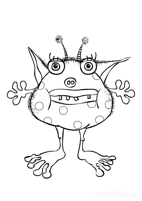 598x846 Monsters Coloring Pages Free Coloring Pages Free Premium Monsters