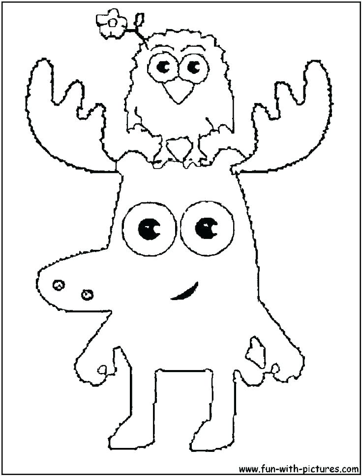 736x966 Moose Coloring Page Moose Coloring Page Baby Moose Coloring Pages