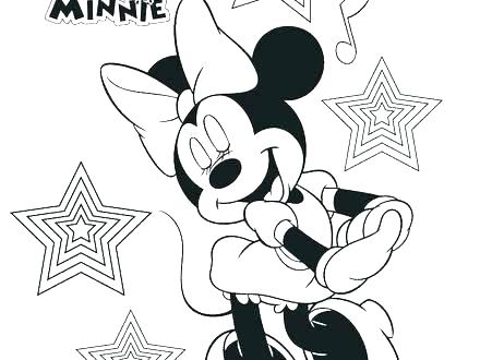 440x330 Minnie Mouse Birthday Coloring Pages Coloring Pages Of Mouse Mouse