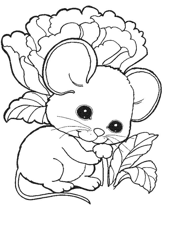 Baby Mouse Coloring Pages at GetDrawings | Free download