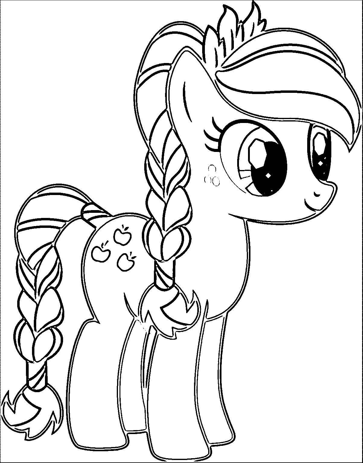 1203x1536 My Little Pony Coloring Pages Applejack Baby Copy My Little Pony