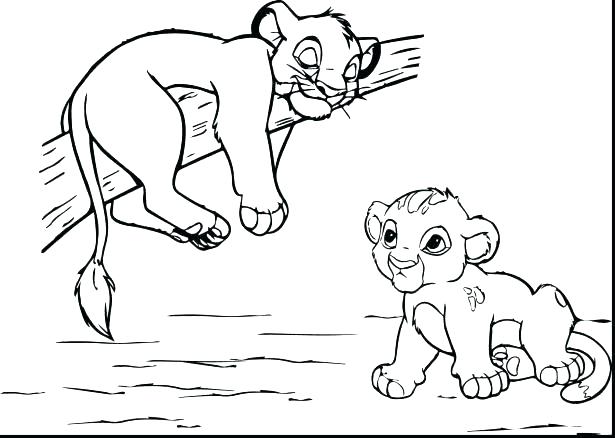 615x438 Nala Coloring Pages And Coloring Pages Lion Color Page Lion King