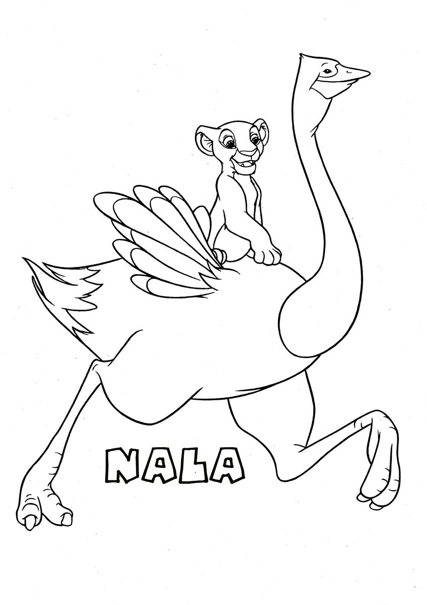 848x1200 The Lion King Coloring Page