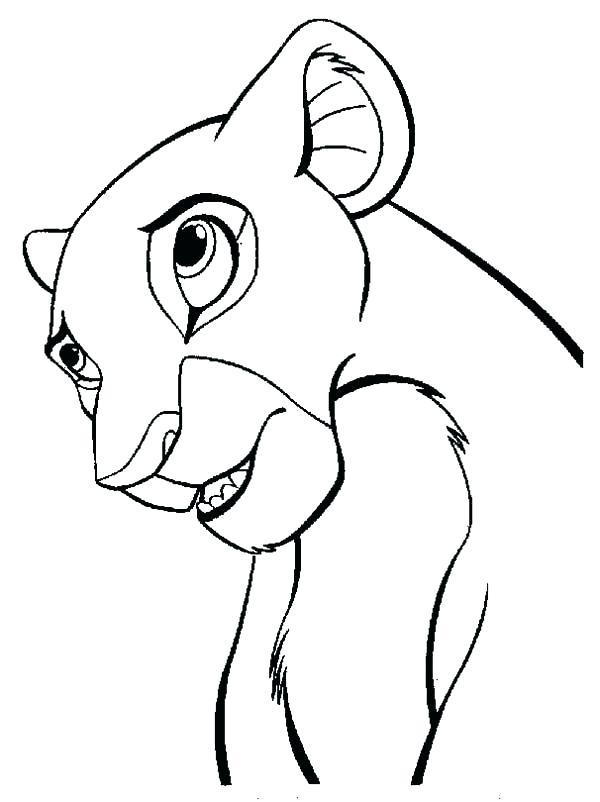 600x802 Nala Coloring Pages