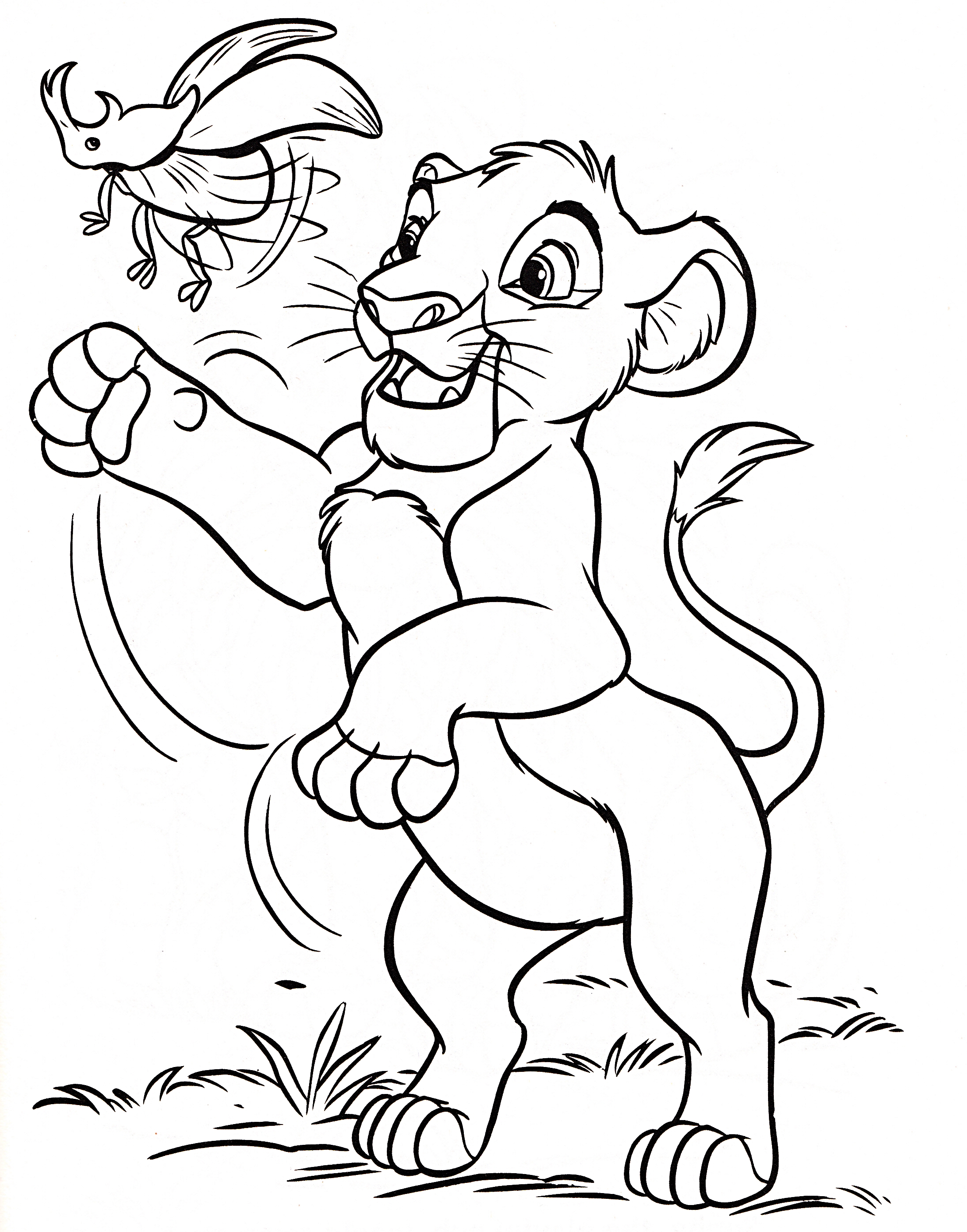 2187x2785 Luxury Simba Coloring Pages About Remodel Free Colouring