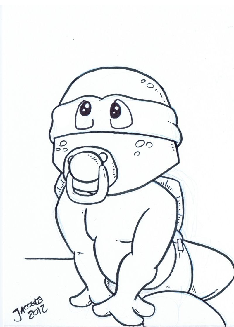 800x1120 Leonardo Ninja Turtle Face