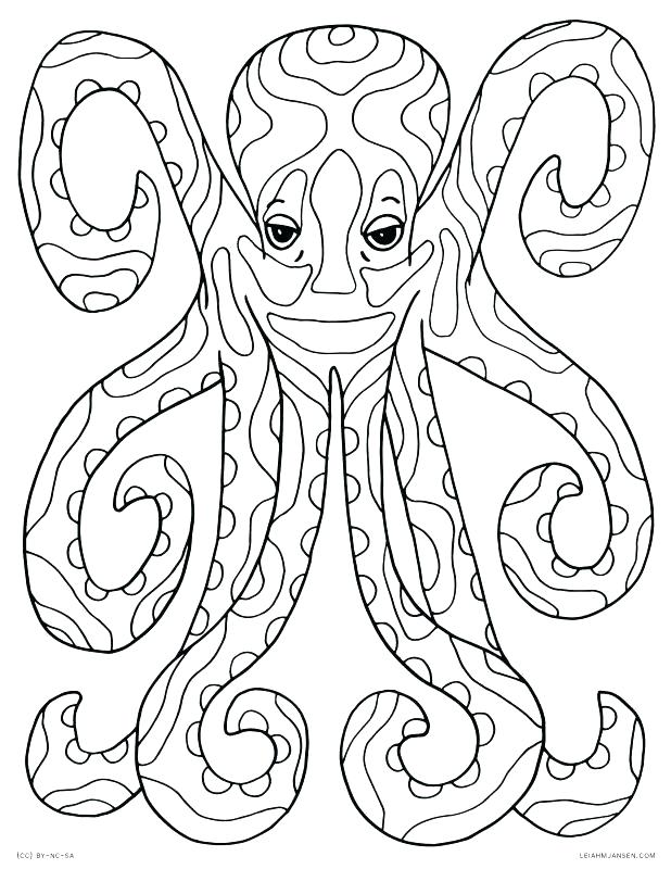618x800 Octopus Coloring Page Ideas Octopus Coloring Page Adults