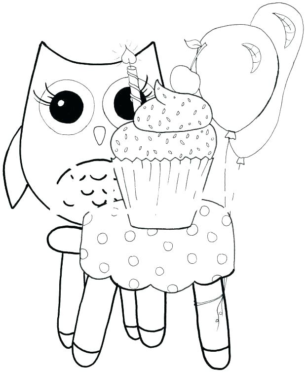 618x753 Baby Owl Coloring Pages To Print Amazing Cute In Free Book