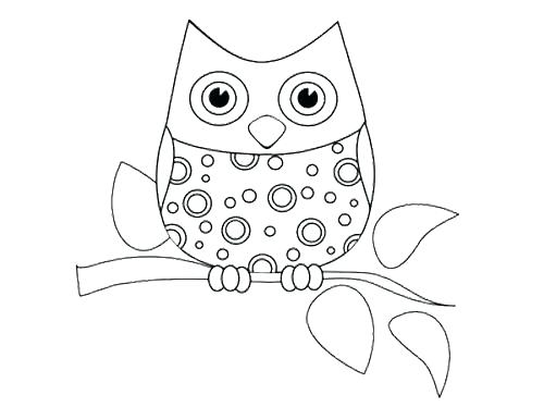 500x386 Cute Owl Coloring Page Cute Coloring Pages For Adults Together