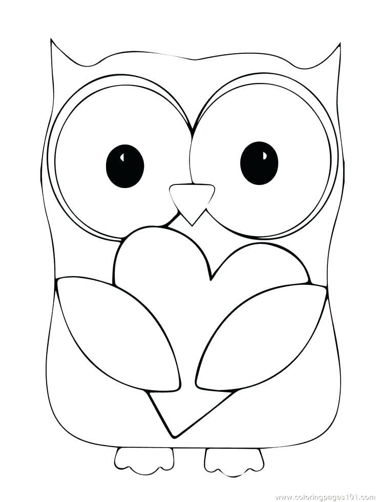 736x980 Free Printable Baby Owl Coloring Pages Coloring Pages Owl Free