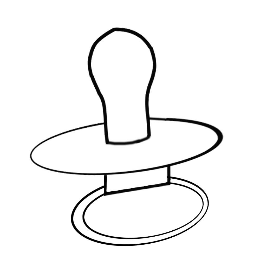 1000x1000 Baby Pacifier Coloring Pages Coloring Pages