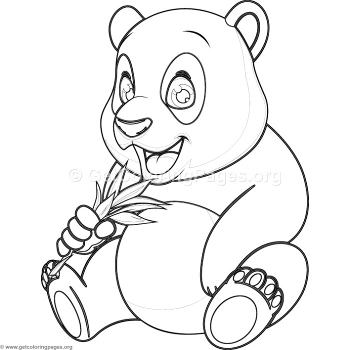 700x700 Baby Panda Coloring Pages
