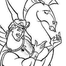 220x220 Hercules And Pegasus Coloring Pages