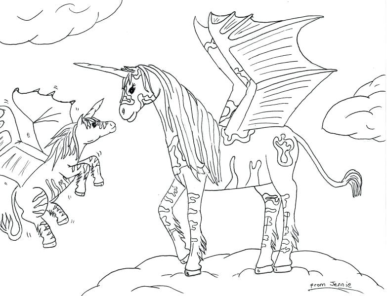 783x600 Pegasus Coloring Page Baby Coloring Page Coloring Page Galaxy